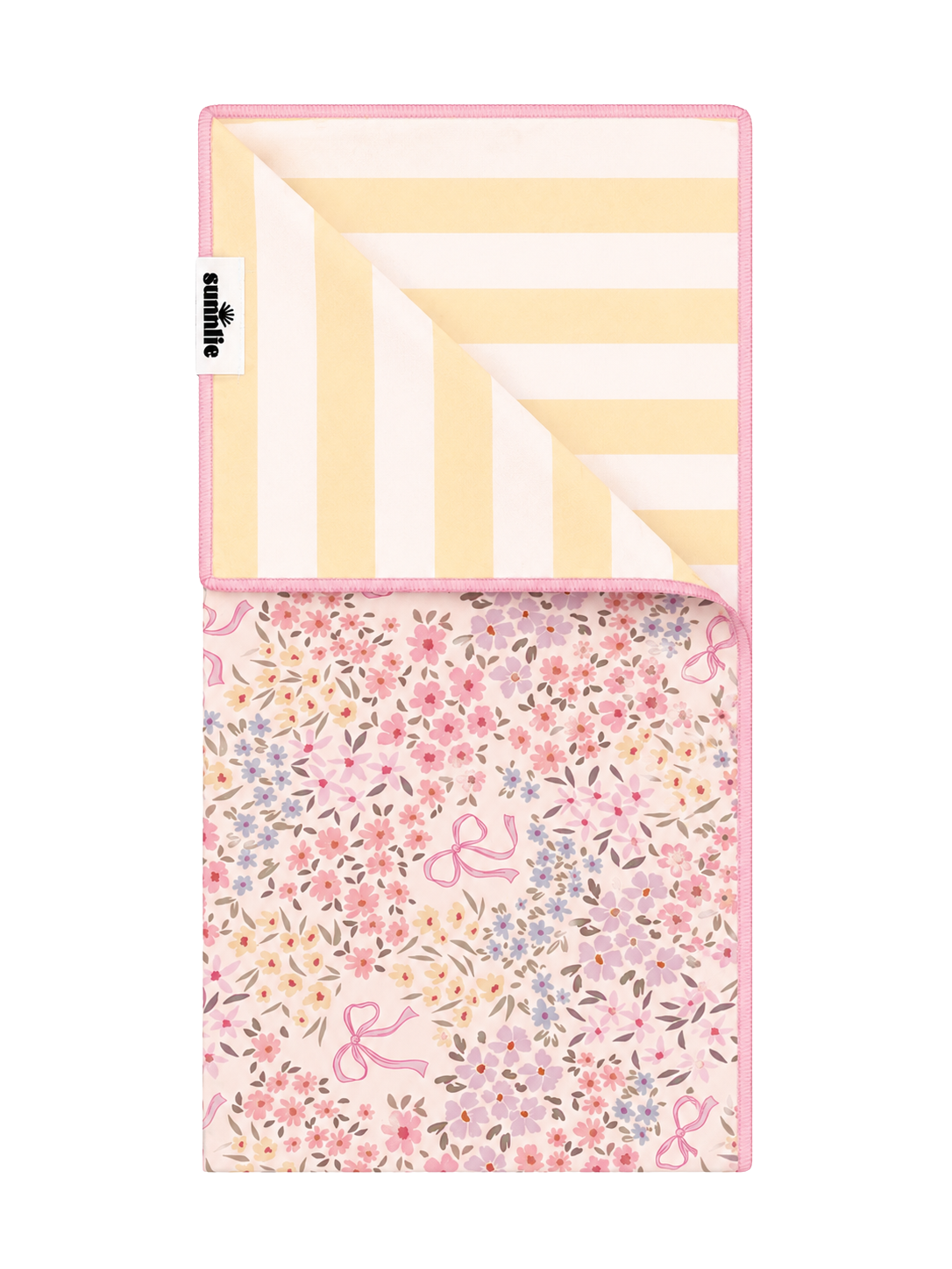 Golden Bloom Quick Dry Towel