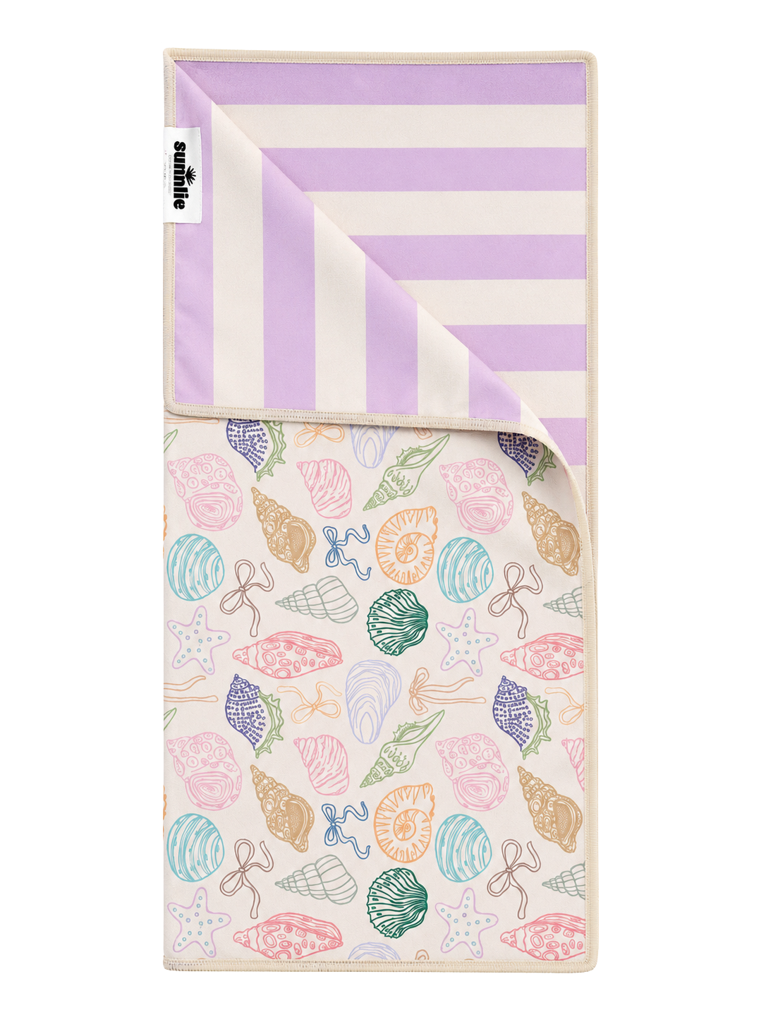 Lavender Tide Quick Dry Towel