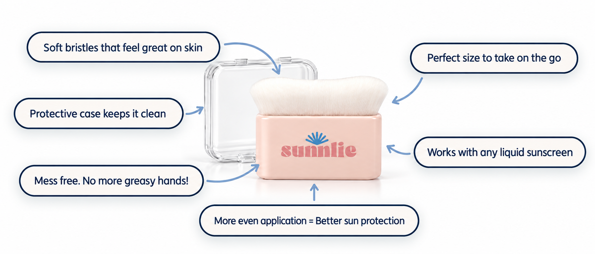 Sunscreen Applicator Brush