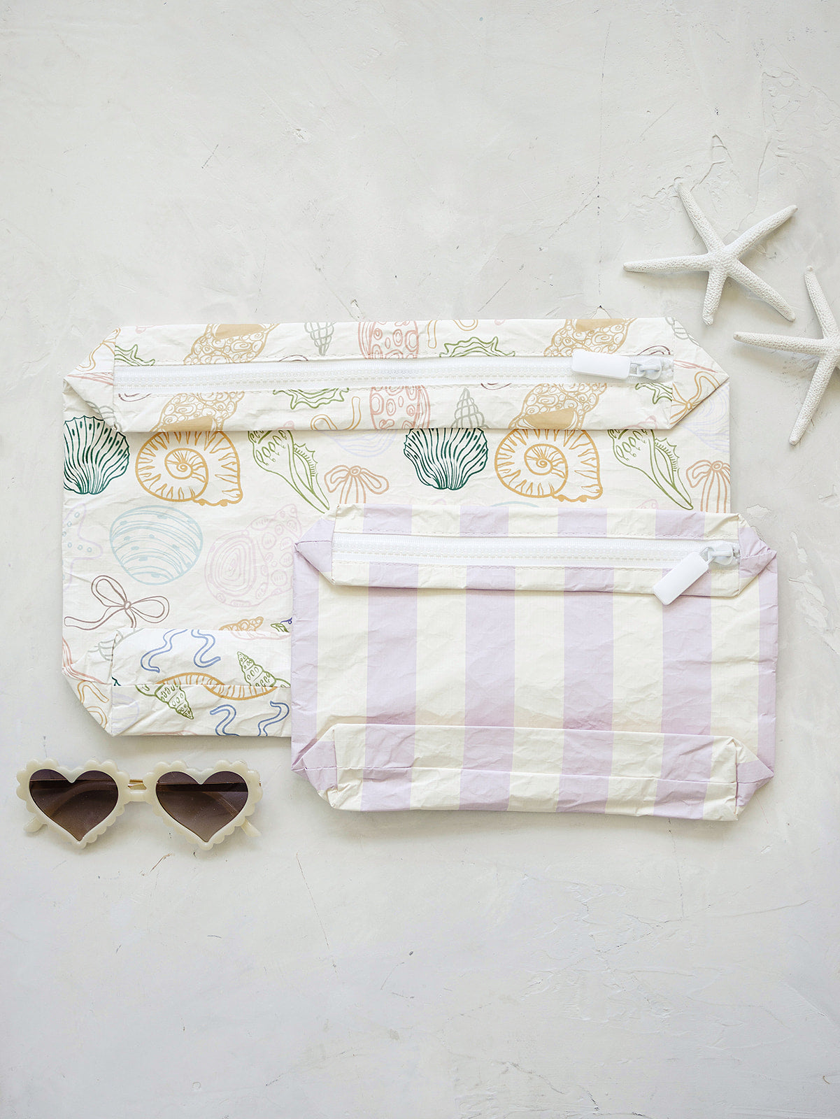 Shell & Stripe Sunnlie Pouch