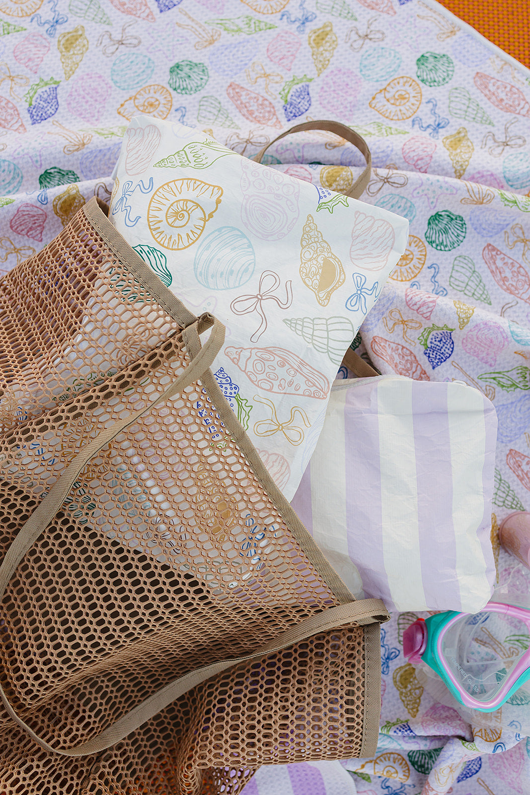 Shell & Stripe Sunnlie Pouch